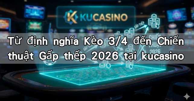 Từ định nghĩa Kèo 3/4 đến Chiến thuật Gấp thếp 2026 tại kucasino